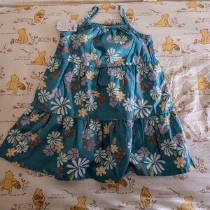 Tiered floral dress
